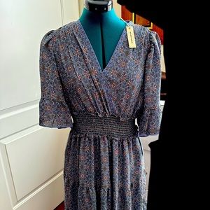 Max Studio summer frill dress Size L